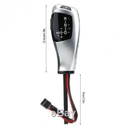 LED Gear Shift Knob Shifter Lever for BMW E46 E60 E61 LHD Automatic Gear Head