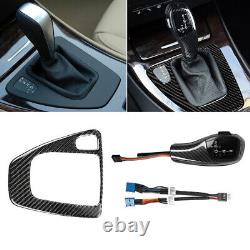 LHD Automatic LED Shift Knob Gear Shifter For BMW 3 Series E91 E92 Pre-facelift