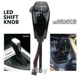 LHD Automatic LED Shift Knob Gear Shifter Lever For E46 E60 E61 E63 E64 New