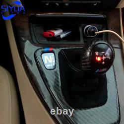 LHD Carbon Fiber LED Gear Shift Knob for BMW 2009-11 X1 E84 2007-11 1-Series E87