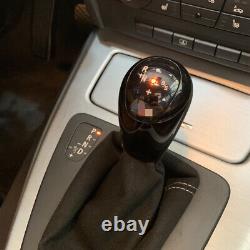 LHD Carbon Fiber LED Gear Shift Knob for BMW 6-Series E63 E64 650i 645Ci 2004-06