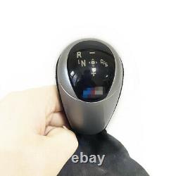 LHD Silver LED Gear Shift Knob for BMW 5-Series 2004-2009 Z4 1996-2004 E39