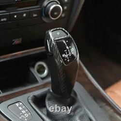 Mankaleilab Carbon Fiber LED Gear Shift Knob For BMW E90 E92 E93 E84 E81 E89