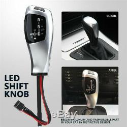 Modified LED Automatic Car Gear Shift Knob Shifter Lever for BMW E46 E60 E61 &