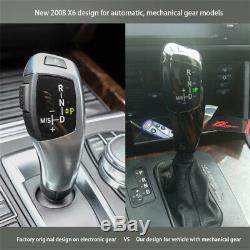 Modified LED Gear Shift Knob Shifter Lever Automatic Gear Head for BMW E89 E90