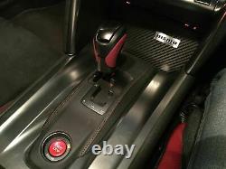NISSAN NISMO GT-R R35 Genuine Gear Shift Knob Assy Red Black Leather OEM Parts