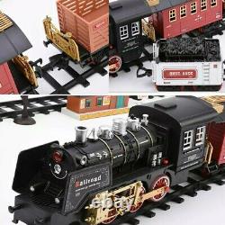 New Automatic(Battery)Toy Train-Full Pack+Remote Control, Sound&Steam Function