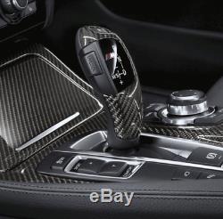 New Genuine BMW M Performance X5 F15 Gear Lever Selector Trim Carbon 2350446 OEM