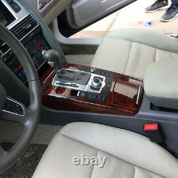 Peach Wood Grain Gear Shift Panel Inner Decoration Cover for Audi 2005-11 A6 C6