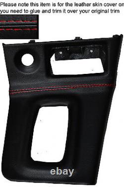 Red Stitch Auto Automatic Gear Surround Skin Cover Fits Nissan Skyline R33