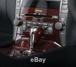 Red Walnut Chrome Gear Shift Knob for Lexus LS460 LS600h ES350 GS450h IS350 RW