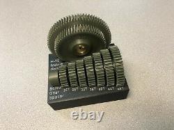 SOUTH BEND Heavy 10 METAL LATHE, METRIC TRANSPOSING GEAR SET WITH CASE