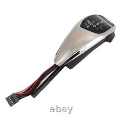 (Silver-Black) Shift KnobCar RHD LED Gear Head Modified Automatic Gear