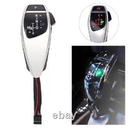 (Silver) LED Car Shift Knob RHD Automatic Gear Shifter Lever Exquisite