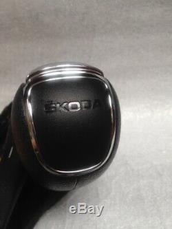 Skoda Rapid Dsg Gear Knob & Gaiter New Feo 5jb713123 S 2012-2015 Lhd Automatic