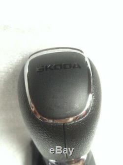 Skoda Rapid Dsg Gear Knob & Gaiter New Feo 5jb713123 S 2012-2015 Lhd Automatic